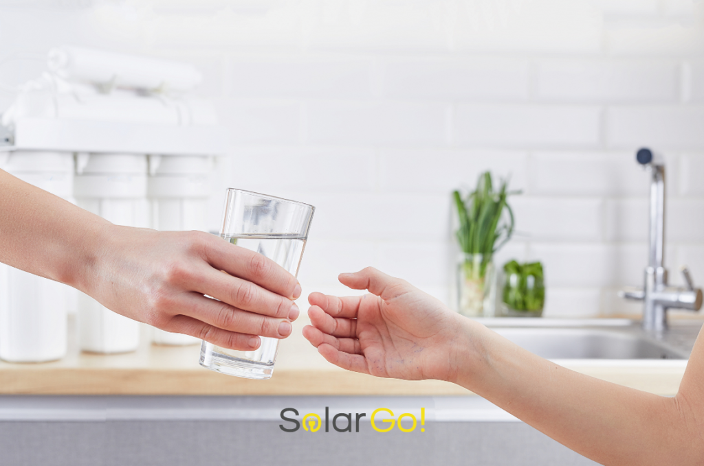 purificación de agua en casa