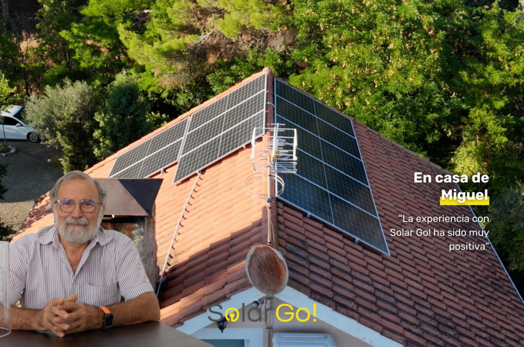 las placas solares en el ahorro