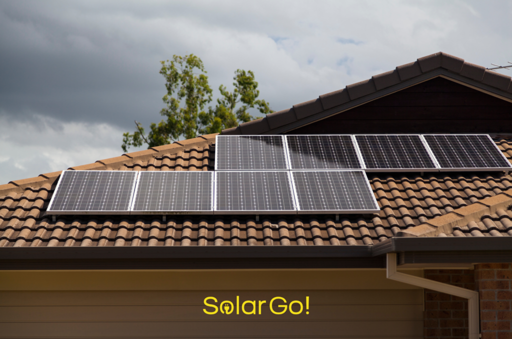 placas solares en otoño