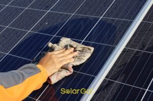 limpiar las placas solares